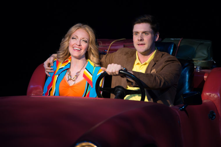 They're Playing Our Song musical presented by STAGES St. Louis at Robert G. Reim Theater, in Kirkwood, MO on May 29, 2014.